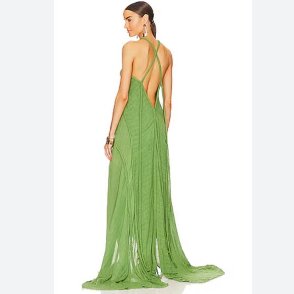 NWT Kasia Kulenty Ilya Dress in Selva One Size - Picture 1 of 7